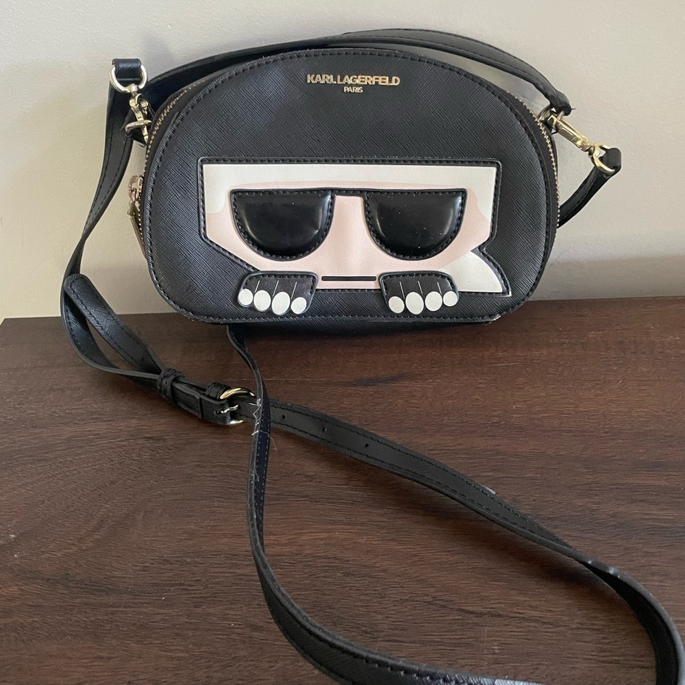 Karl Lagerfeld Paris Maybelle Crossbody with Karl Lagerfeld Icon